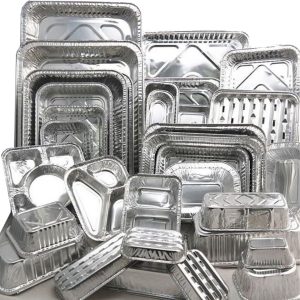 Disposable aluminum containers