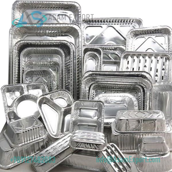 Disposable aluminum containers