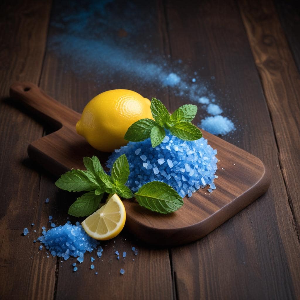 salt blue iran